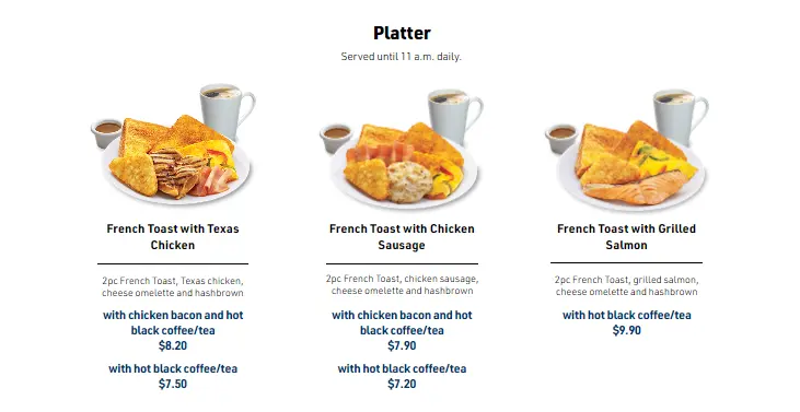 BIG BETTER PLATTER PRICES