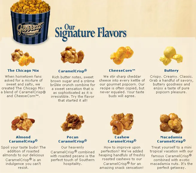 GARRETT POPCORN MENU SINGAPORE 