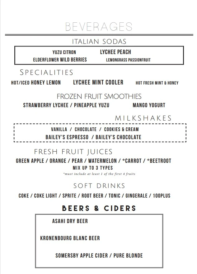 WHISK & PADDLE MILKSHAKES MENU PRICES