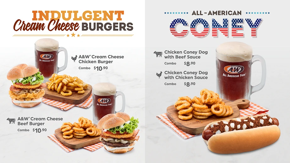 A&W Restaurant Singapore All American Coney