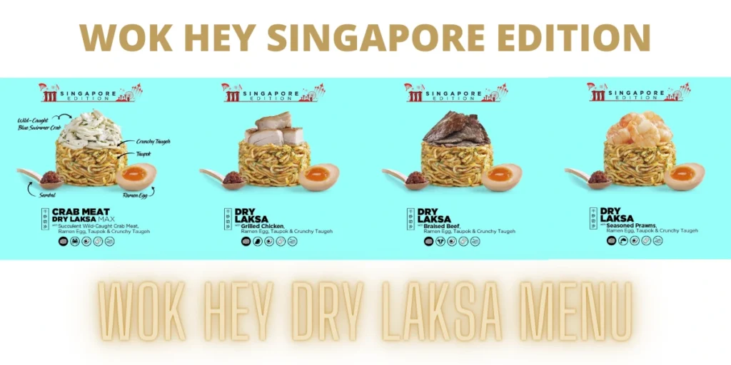 WOK HEY DRY LAKSA PRICES