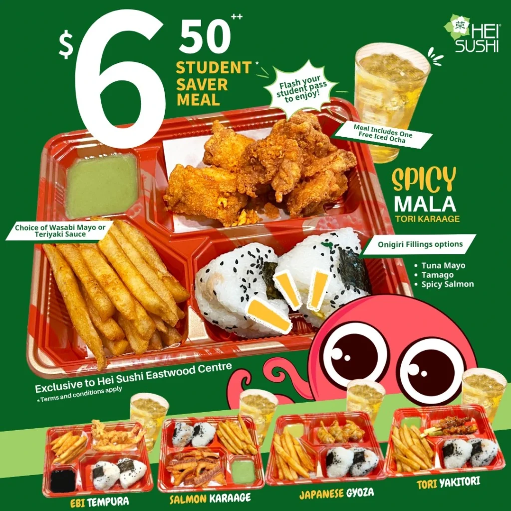 HEI SUSHI MENU SINGAPORE & UPDATED PRICES 2024