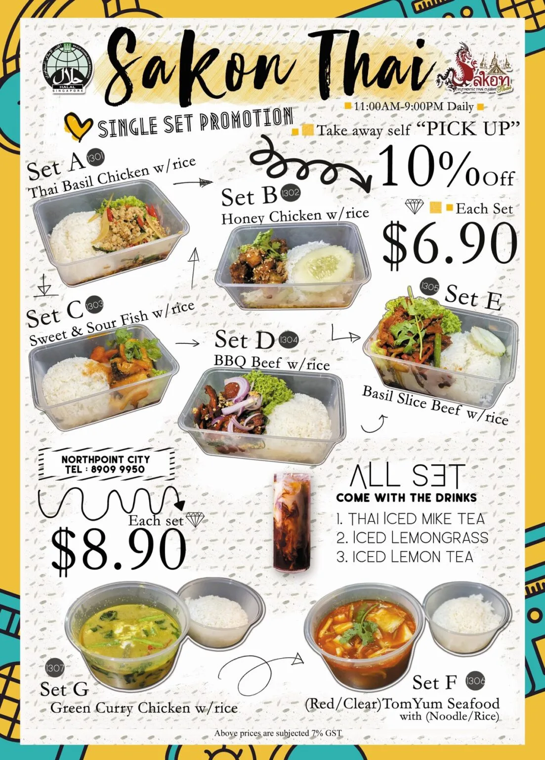 SAKON THAI MENU SINGAPORE & UPDATED PRICES 2024