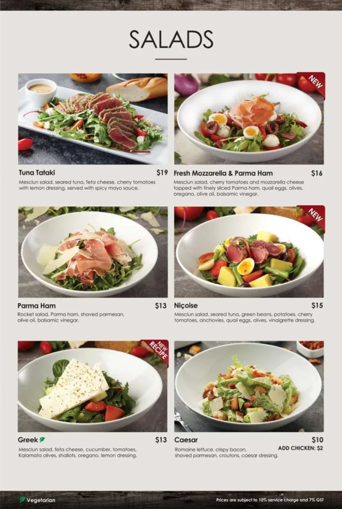 WINE CONNECTION – SALADS