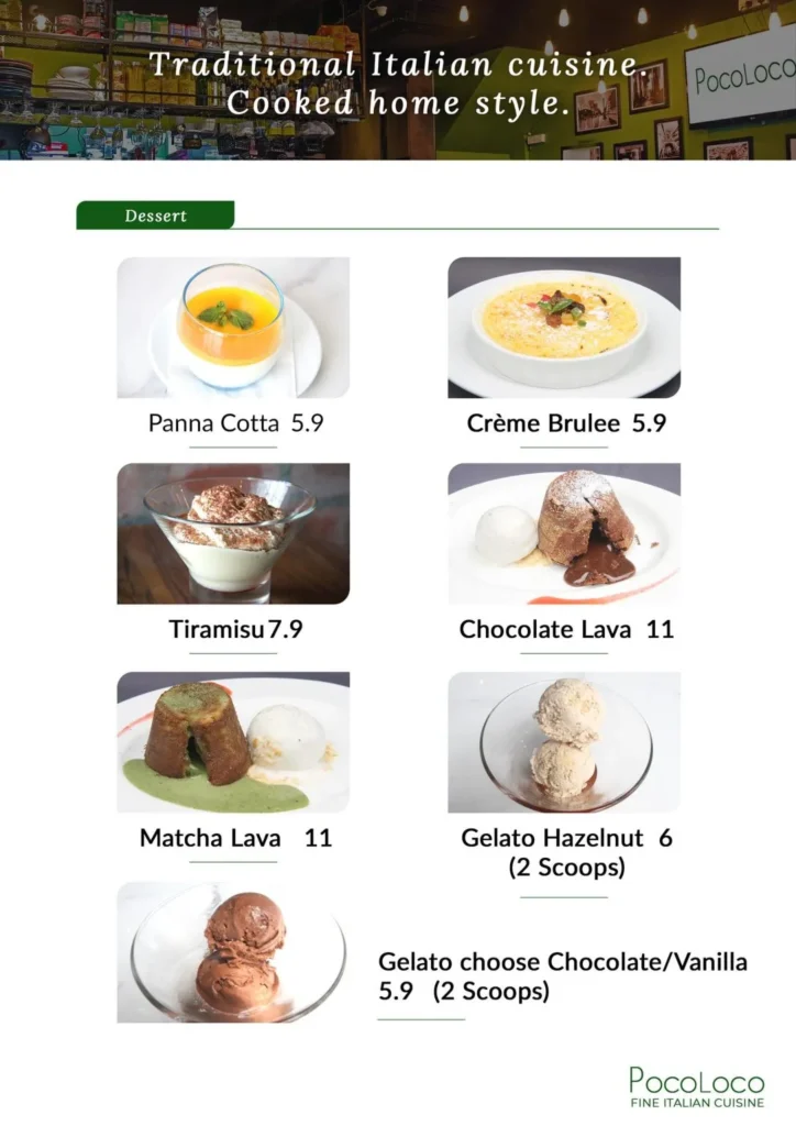 pocoloco menu singapore