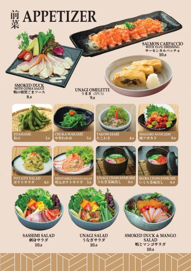 UNA UNA BUGIS MENU SINGAPORE