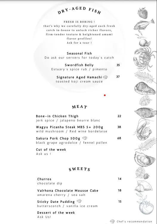 estuary menu singapore 