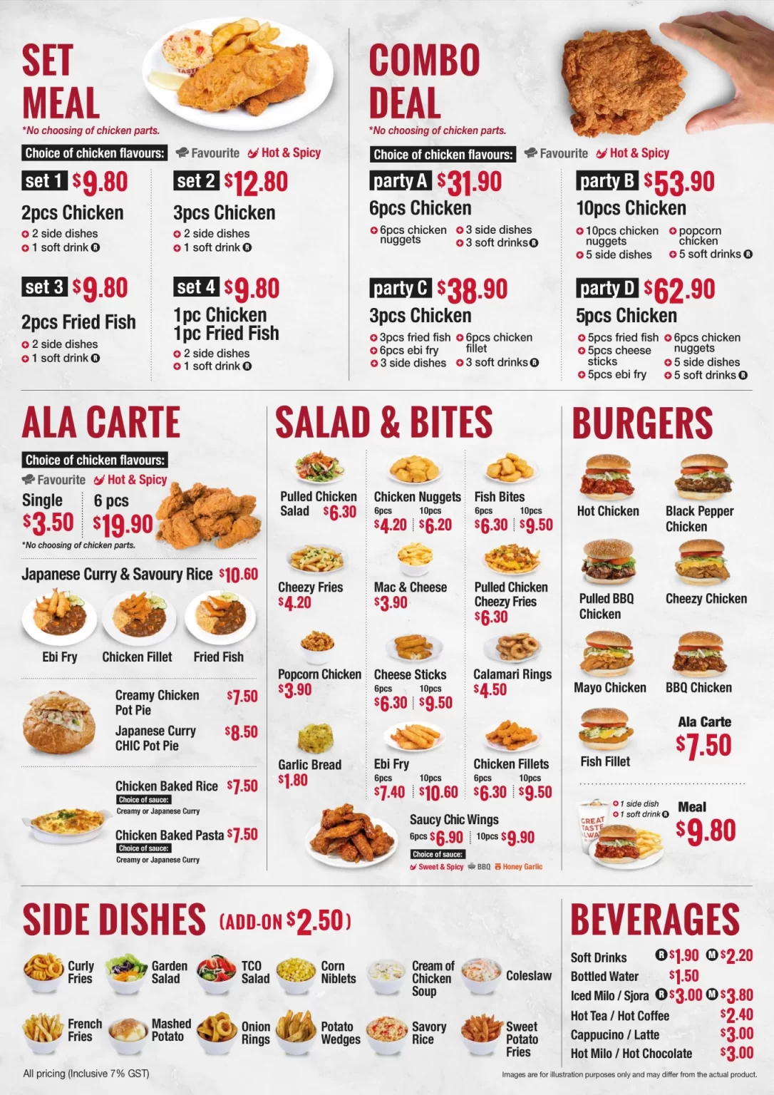 CHIC A BOO MENU SINGAPORE & UPDATED PRICES 2024