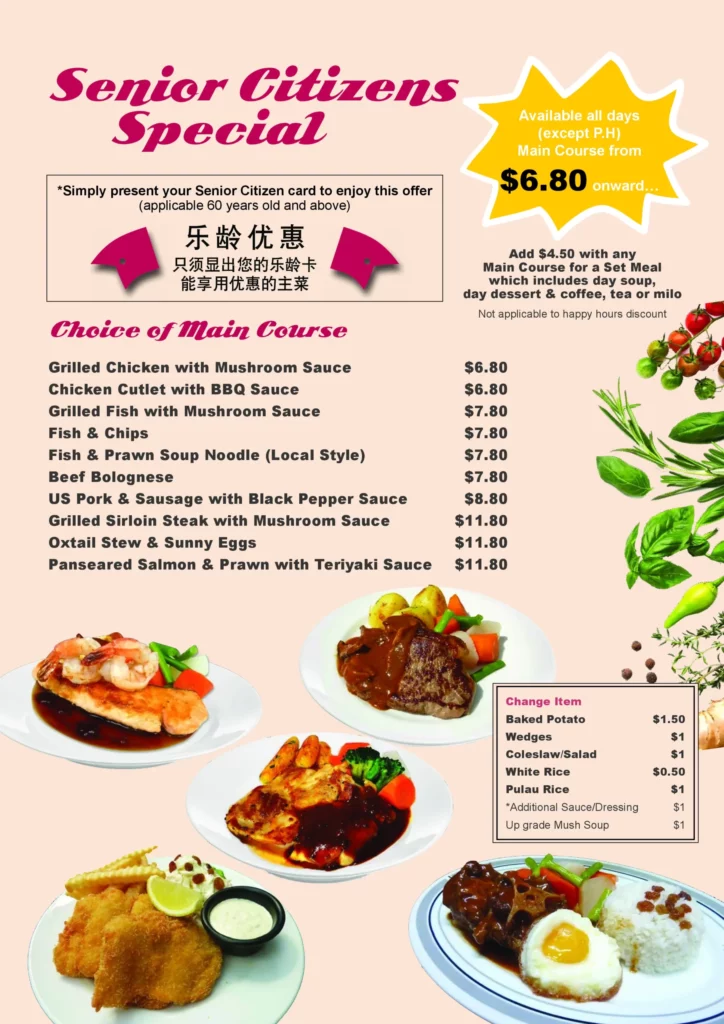 Tims Restaurant & Cafe Menu