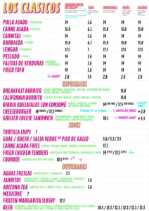 MUCHACHOS MENU SINGAPORE & UPDATED PRICES 2024