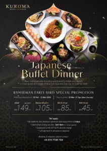 Kuroma Buffet Menu Singapore